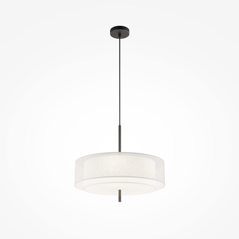 M MOD613PL-05W1 Závěsné svítidlo Bergamo E27 5x60W černá/bílá kov - MAYTONI