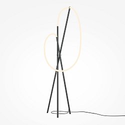Obrázek pro produkt Stojací lampa Crochet 3000K 36W teplá bílá 2500lm černý hliník stmívatelná - MAYTONI