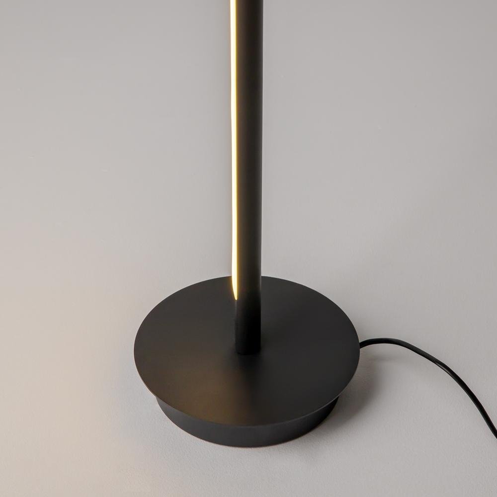 M MOD395FL-L28B3K Stojací lampa Thin 3000K 14W teplá bílá černý hliník stmívatelná - MAYTONI (obrázek 6)
