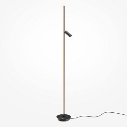 Obrázek pro produkt Stojací lampa Thin 3000K 14W teplá bílá černý hliník stmívatelná - MAYTONI