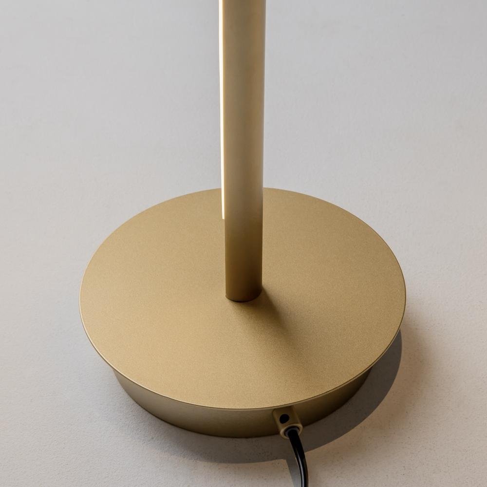 M MOD395FL-L28BS3K Stojací lampa Thin 3000K 14W teplá bílá mosaz hliník stmívatelná - MAYTONI (obrázek 6)