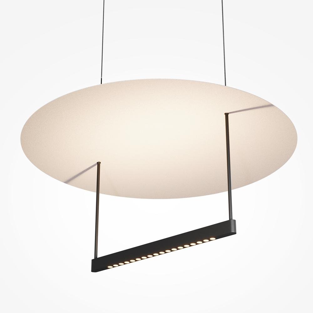 M MOD280PL-L30B3K1 Závěsné svítidlo Ambience 3000K 30W teplá bílá 1400lm černý kov stmívatelné  - MAYTONI (obrázek 3)