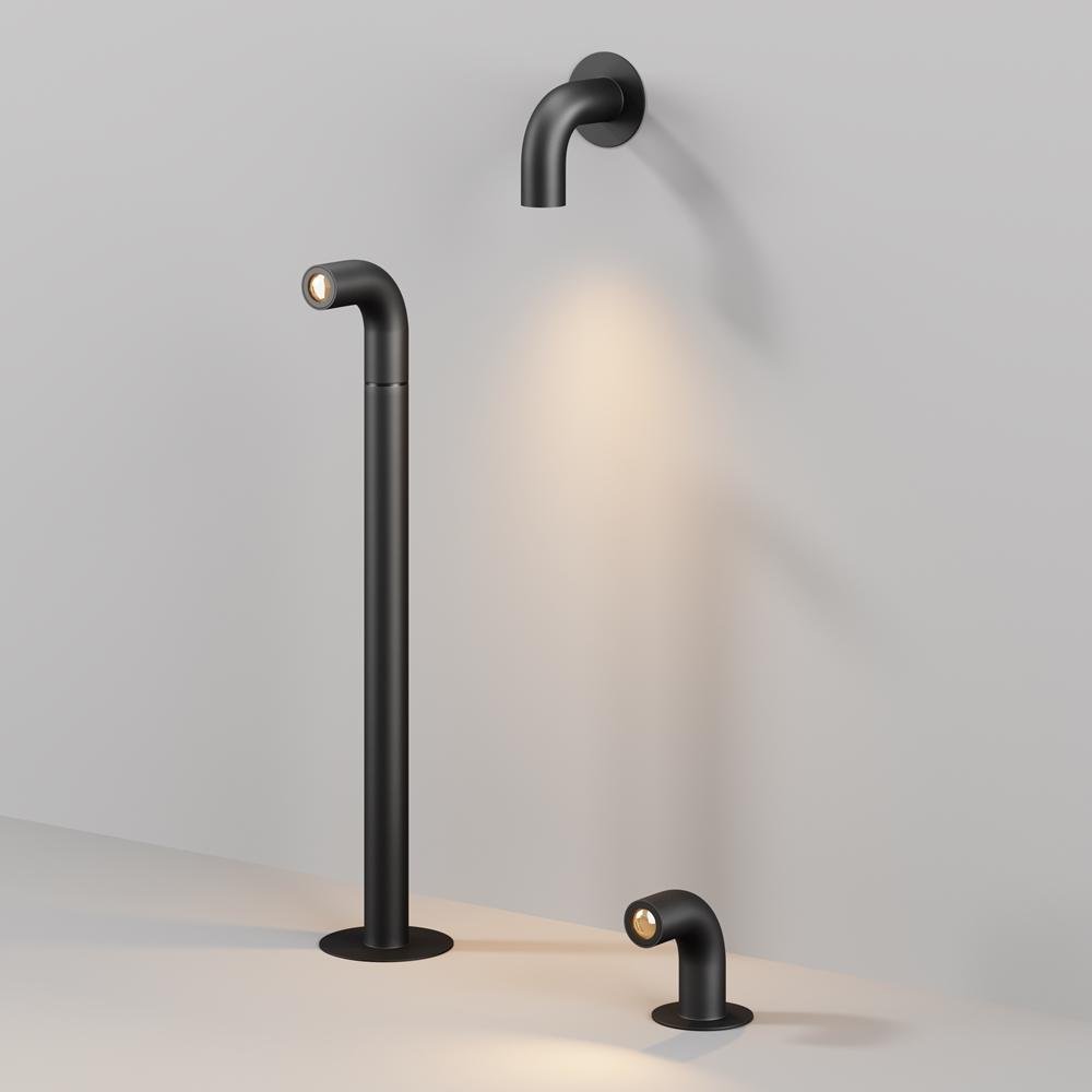 M O477FL-L2GF3K1 Venkovní svítidlo Sleek 3000K 2W teplá bílá 150lm grafit ocel IP65 - MAYTONI (obrázek 3)