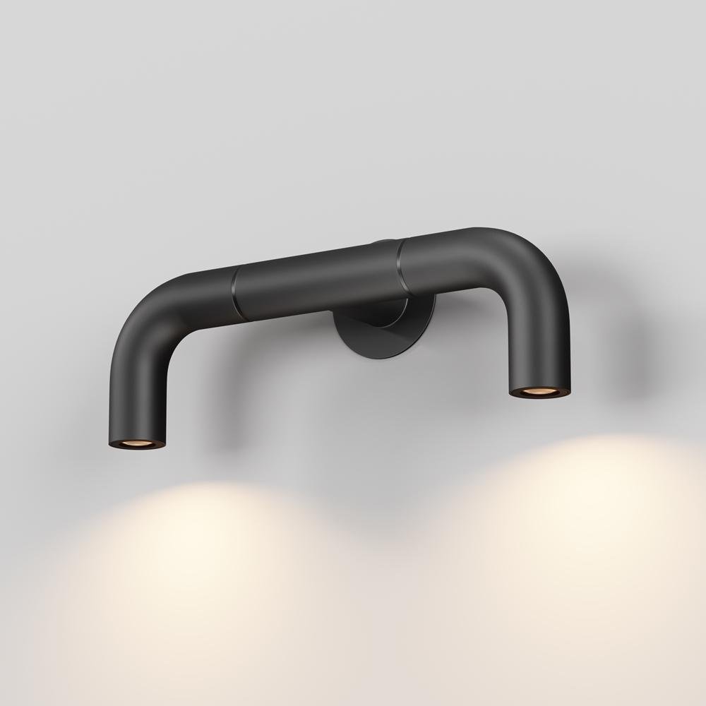 M O477WL-L4GF3K Nástěnné svítidlo Sleek 3000K 4W teplá bílá 300lm grafit ocel IP65 - MAYTONI