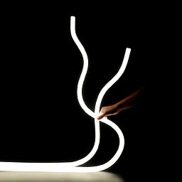 Obrázek pro produkt LED NeonFlex 360° 24VDC 20W/m 3000K 1180lm CRI90 5m kabel 2m - COLORS