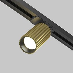 Obrázek pro produkt Svítidlo pro kolejnicový systém Calipso GU10 10W černá/mosaz hliník 1-fázové Unity - MAYTONI