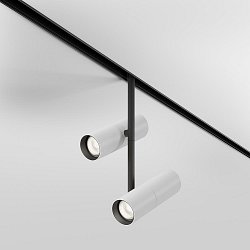 Obrázek pro produkt Svítidlo pro kolejnicový systém Elti Duo 2700-6000K 24W nastavitelná bílá hliník černá/bílá Bluetooth stmívatelné Exility - MAYTONI