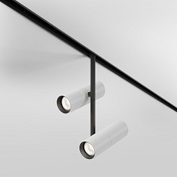 Obrázek pro produkt Svítidlo pro kolejnicový systém Elti Duo 2700-6000K 24W nastavitelná bílá hliník černá/bílá Bluetooth stmívatelné Exility - MAYTONI