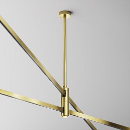 Obrázek pro produkt Upevnění ke stropu dvojité střední 300 mm pro magnetickou lištu 24 V Flarity TRA158C-D1-BS - MAYTONI