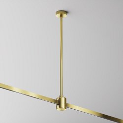 Obrázek pro produkt Stropní upevnění s prodlužovací spojkou 360 mm pro magnetickou lištu 24V mosaz hliník Flarity - MAYTONI