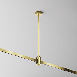 Obrázek pro produkt Stropní upevnění pro magnetickou lištu 300 mm mosaz hliník 24V Flarity - MAYTONI