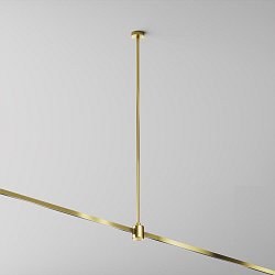 Obrázek pro produkt Stropní upevnění s prodlužovací spojkou 700 mm 24V mosaz hliník Flarity - MAYTONI