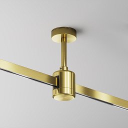 Obrázek pro produkt Upevnění ke stropu s prodlužovací spojkou krátké 78 mm pro magnetickou lištu 24 V Flarity TRA156C-IPC1-BS - MAYTONI
