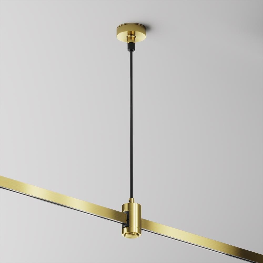 M TRA157SW-B1-BS Lankový závěs s napájením pro magnetickou lištu 24V mosaz hliník Flarity - MAYTONI