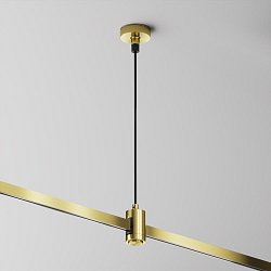 Obrázek pro produkt Lankový závěs s napájením pro magnetickou lištu 24V mosaz hliník Flarity - MAYTONI