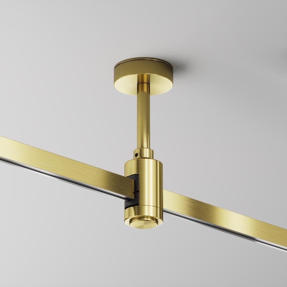 M TRA156C-B1-BS Stropní úchyt pro magnetickou lištu 78 mm 24V mosaz hliník Flarity - MAYTONI