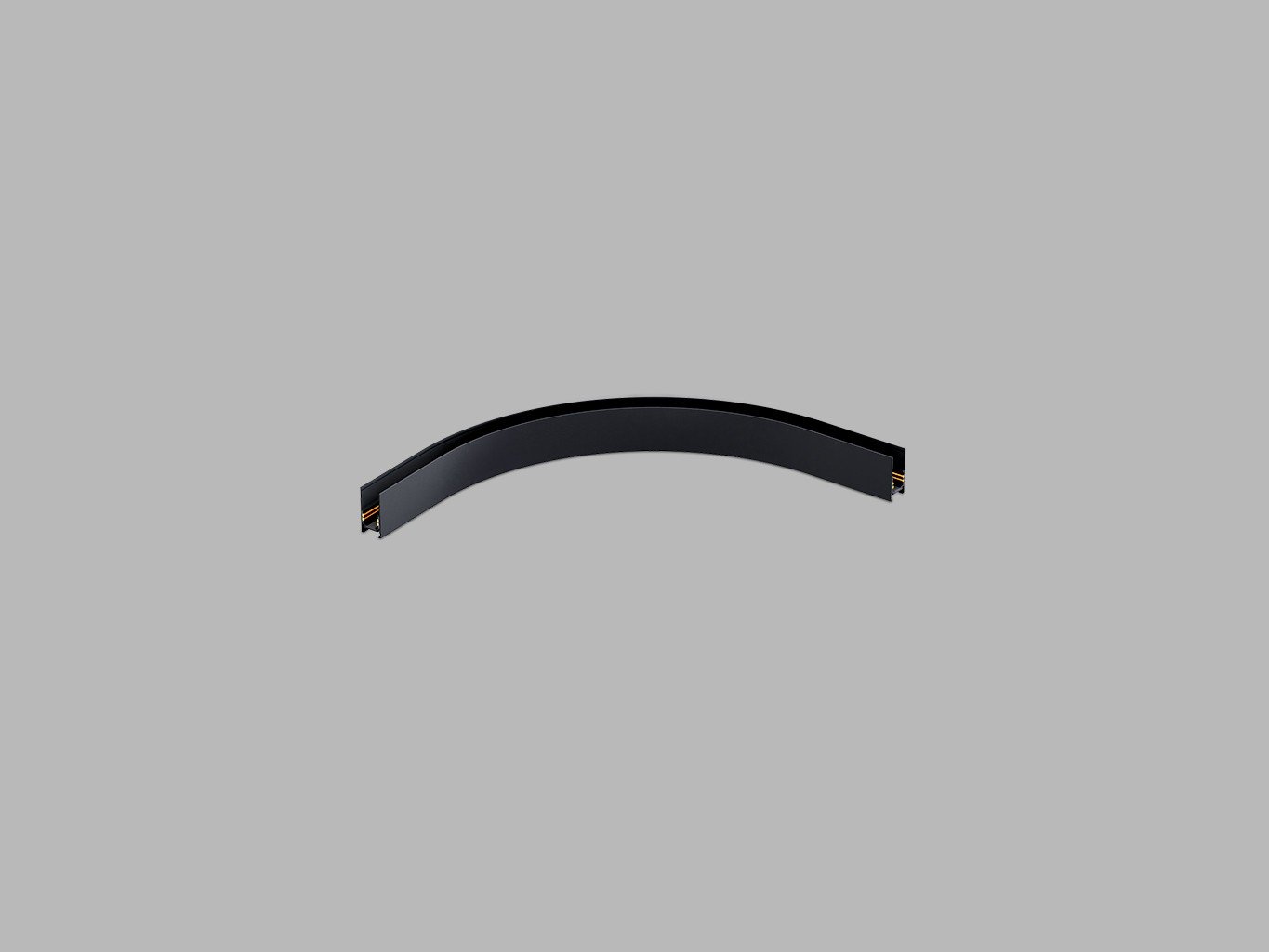 LED2 6499403 LED2 MAG ROUND CORNER-H R300, B DALI černá - LED2 Lighting