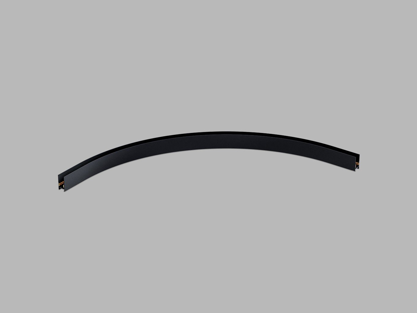 LED2 6499203 LED2 MAG ROUND CORNER-H R600, B DALI černá - LED2 Lighting