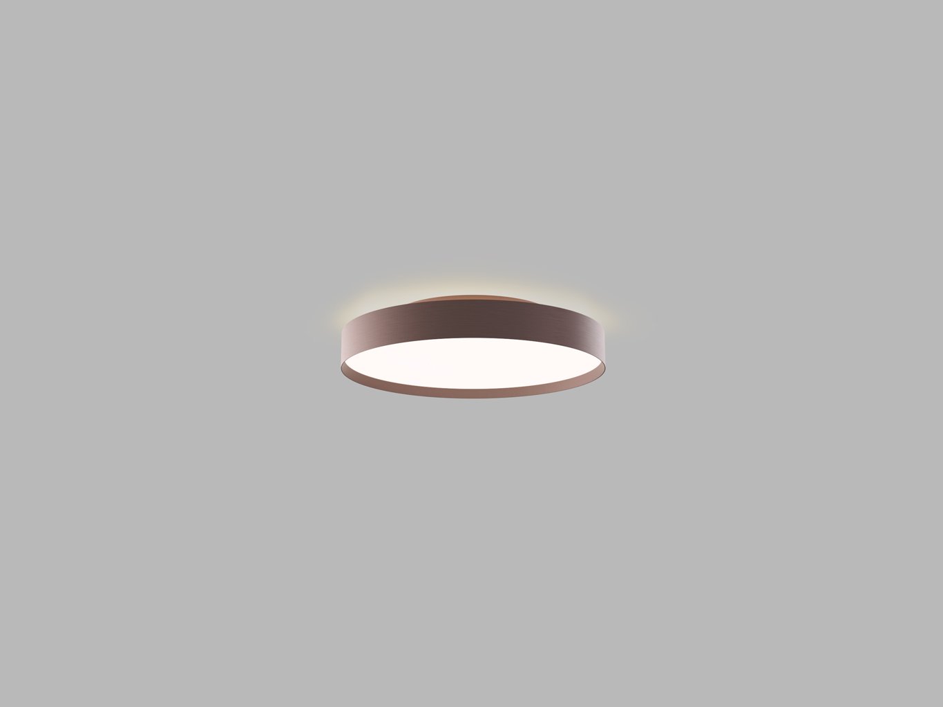 Levně LED2 1275858CSTW LED2 Stropní svítidlo TORO 40 P/N, CF CASAMBI TW 32+8W 3000K-4000K hnědá - LED2 Lighting