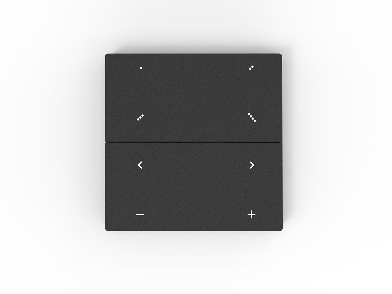 LED2 VBA-RCS8-B LED2 Casambi wall dimmer + TW remote control. černá - LED2 Lighting