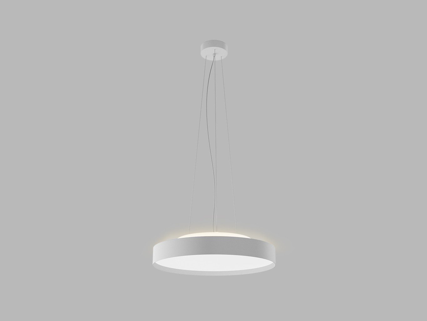Levně LED2 3275851ZBTW LED2 Závěsné svítidlo TORO 40 P/N-Z, W ZIGBEE TW 32+8W 3000K-4000K bílá - LED2 Lighting