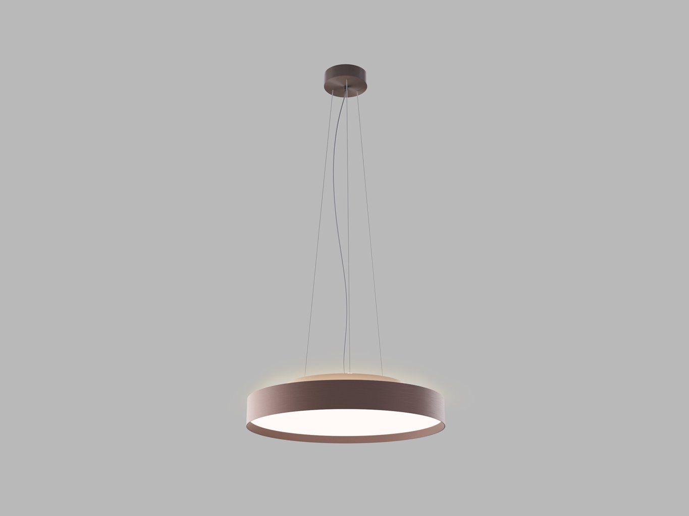 LED2 3275858CSTW LED2 Závěsné svítidlo TORO 40 P/N-Z, CF CASAMBI TW 32+8W 3000K-4000K hnědá - LED2 Lighting