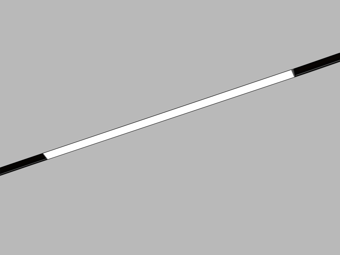 LED2 6481153DTW LED2 Lištové svítidlo MAGLINE II 60, B DALI TW 24W 3000K-4000K černá - LED2 Lighting