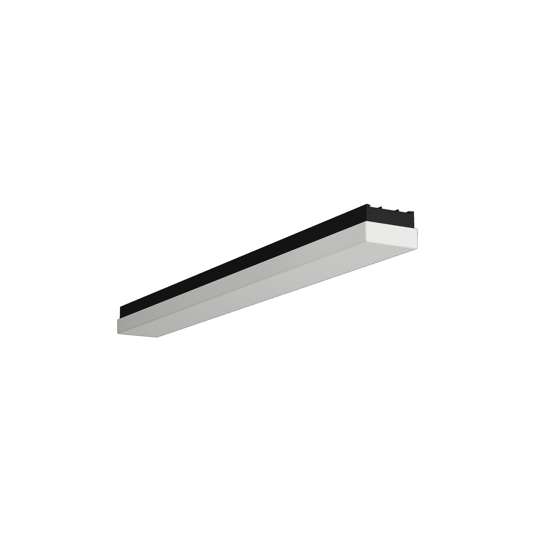 OS MAT60033 MATAR 5 stropní/nástěnné plastové svítidlo černá / bílá IP44 3000 K 26W LED - OSMONT