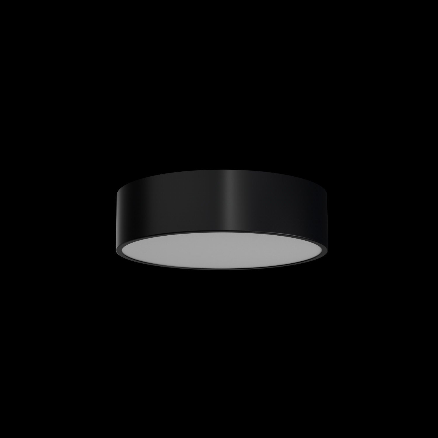 OS KRU60030 KRUGER 1 FO stropní/nástěnné plastové svítidlo černá IP40 3000 K 13W LED nouzové kombinované 3 h - OSMONT