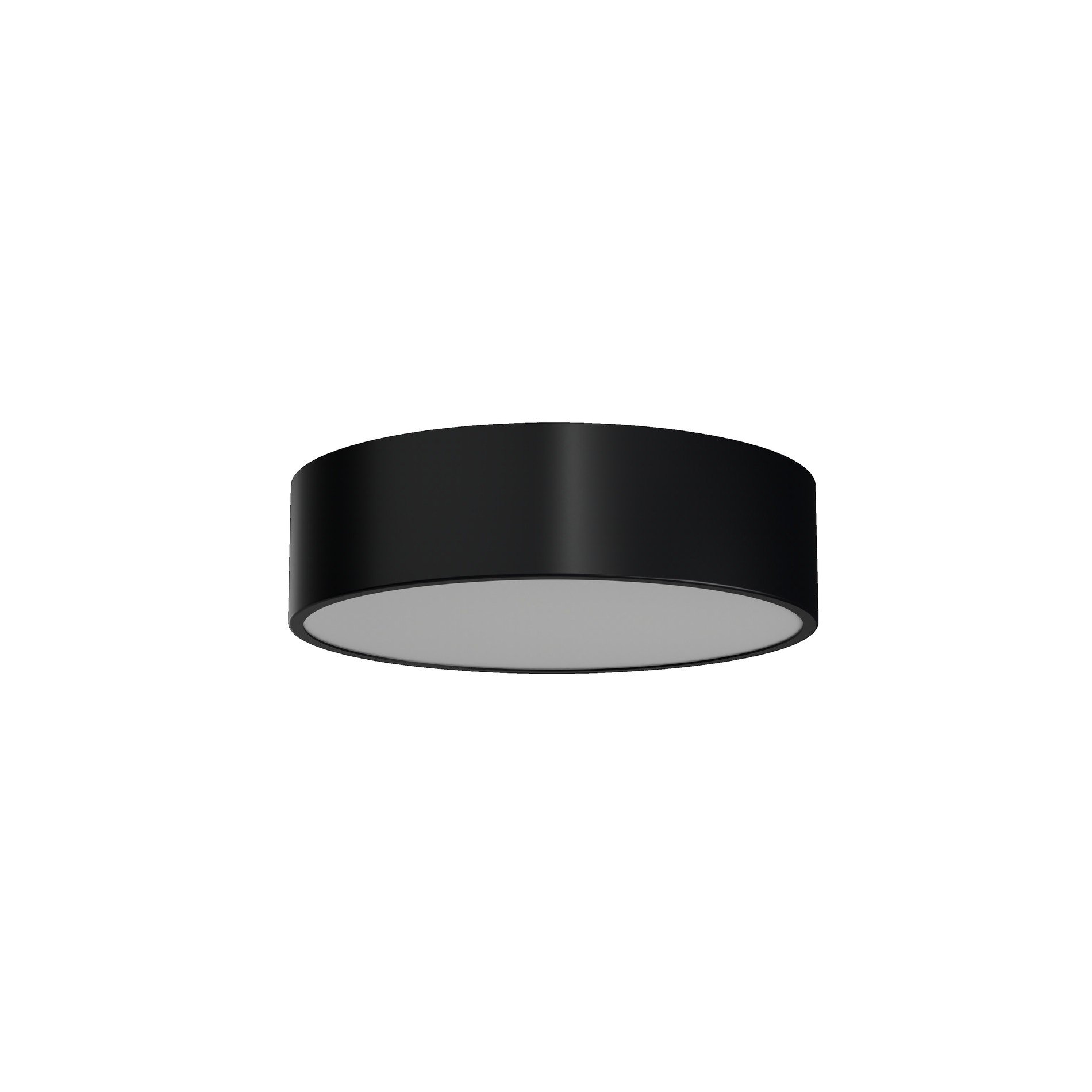 OS KRU60544 KRUGER 1 FOP stropní/nástěnné plastové svítidlo černá IP40 4000 K 18W LED - OSMONT