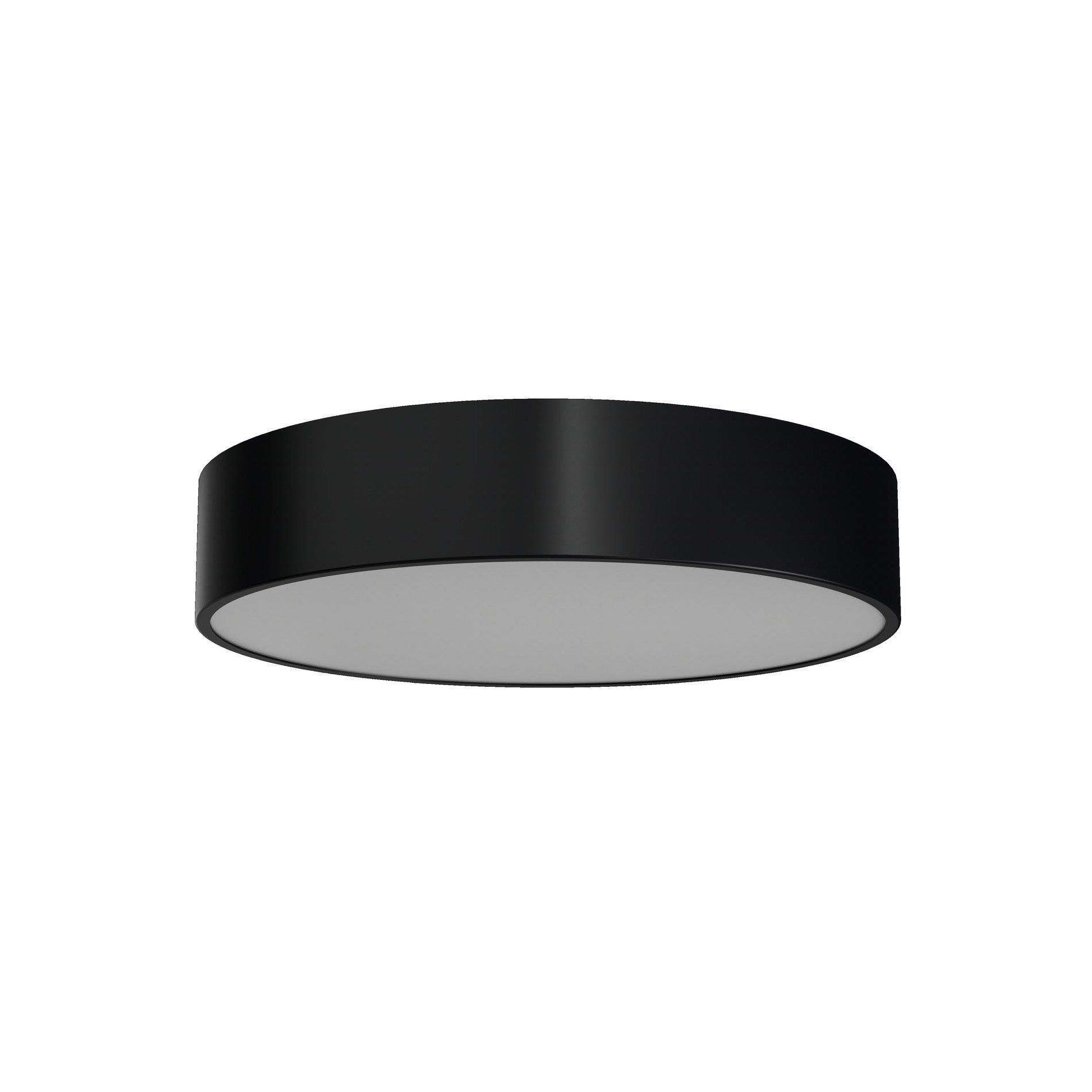 OS KRU60098 KRUGER 2 FOP stropní/nástěnné plastové svítidlo černá IP40 3000 K 34W LED DALI - OSMONT