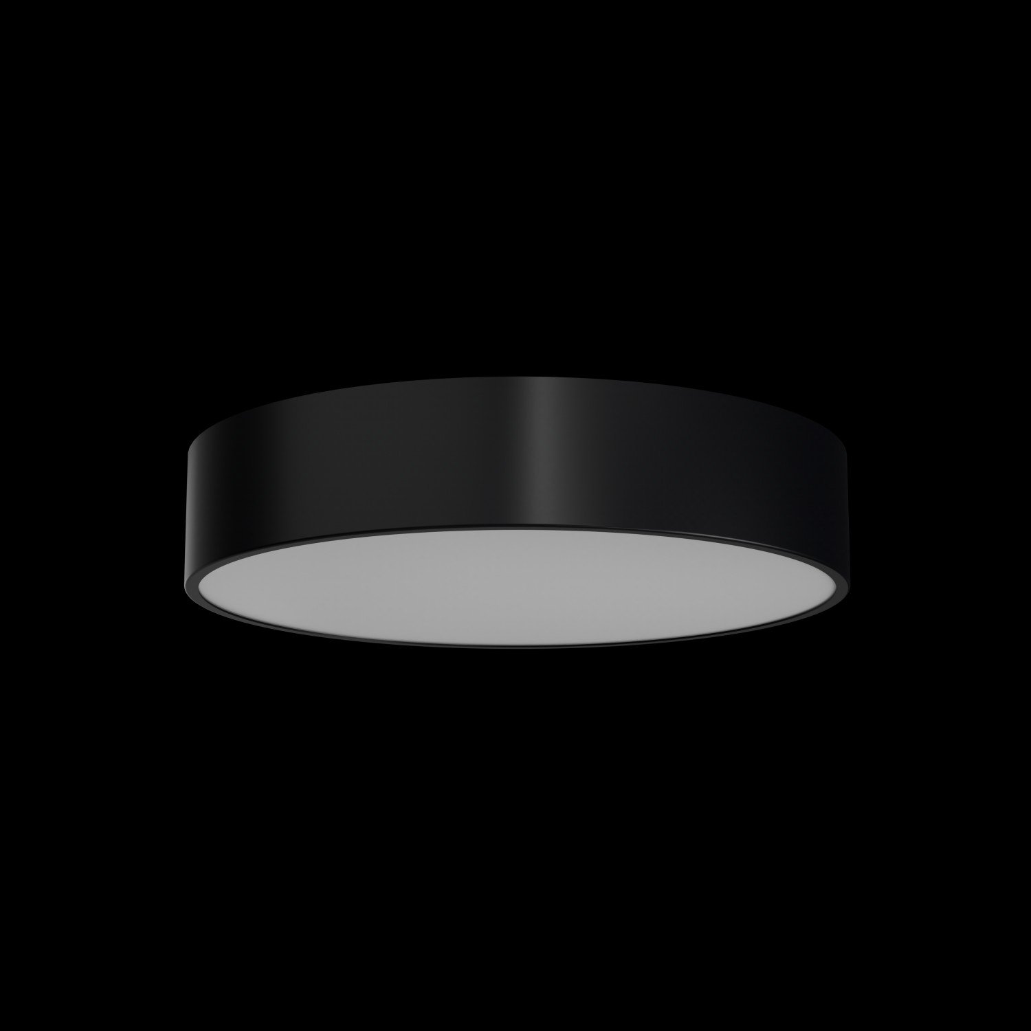 OS KRU60594 KRUGER 2 FOP stropní/nástěnné plastové svítidlo černá IP40 4000 K 24W LED nouzové kombinované 3 h - OSMONT