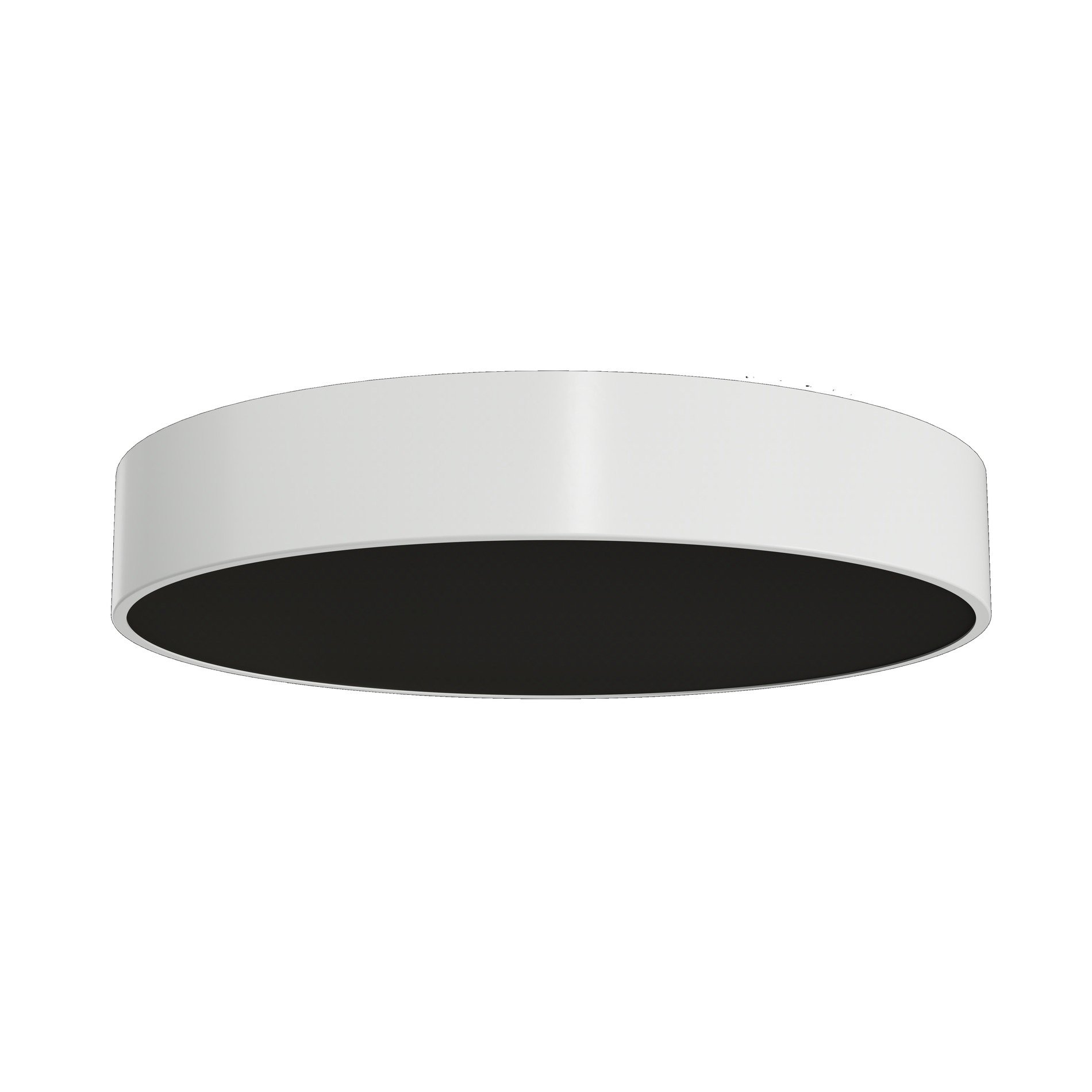 OS KRU60624 KRUGER 3 FC stropní/nástěnné plastové svítidlo bílá / černá IP40 4000 K 48W LED - OSMONT