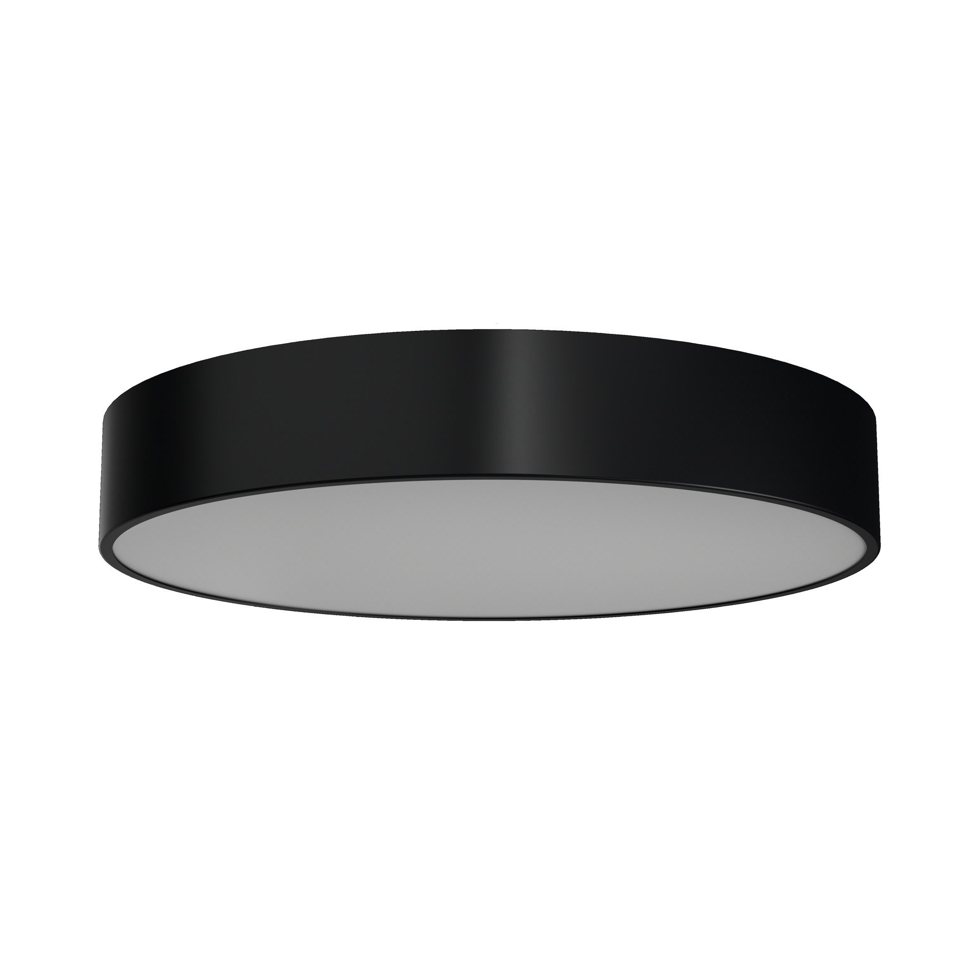 OS KRU60138 KRUGER 3 FOP stropní/nástěnné plastové svítidlo černá IP40 3000 K 32W LED DALI - OSMONT