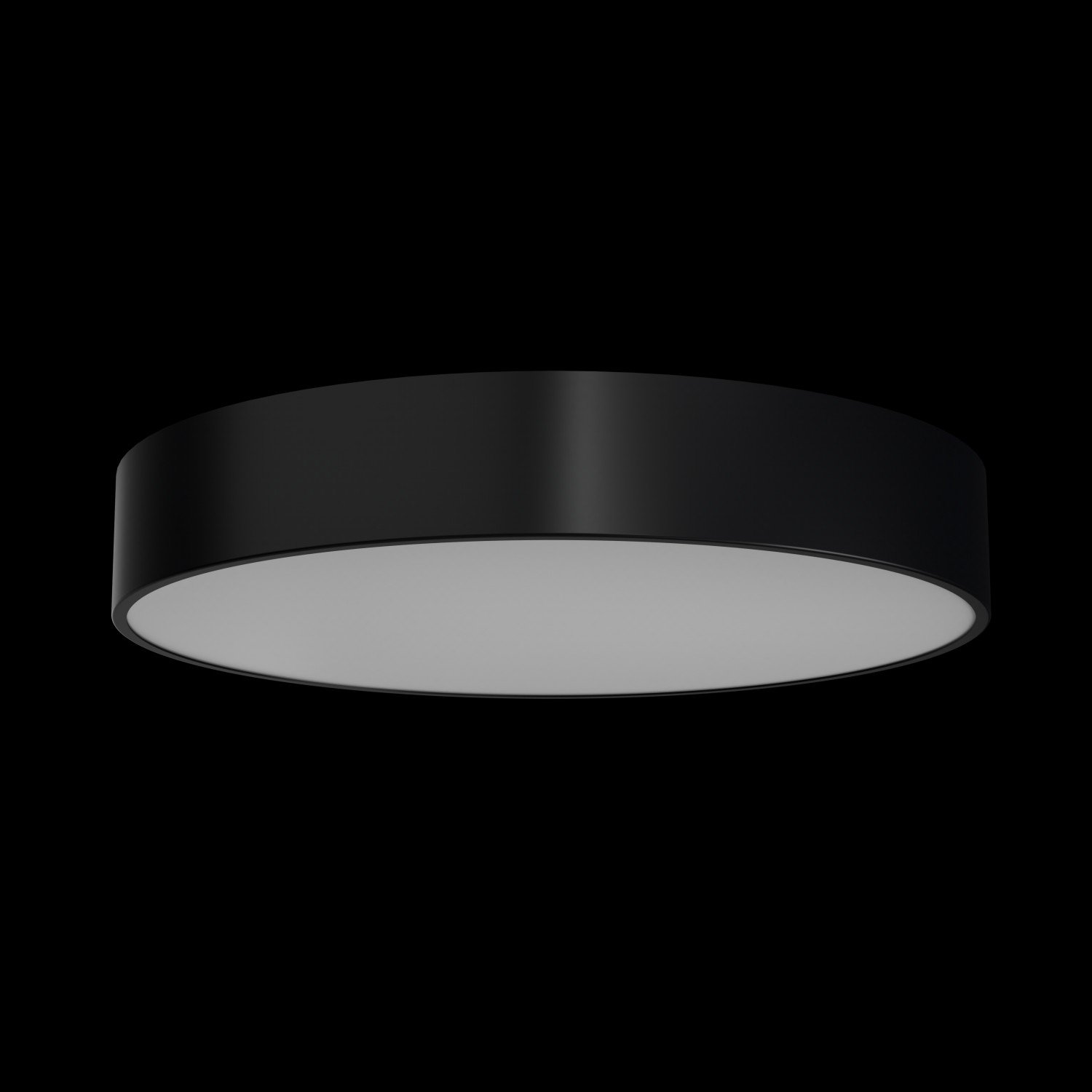 OS KRU60640 KRUGER 3 FOP stropní/nástěnné plastové svítidlo černá IP40 4000 K 32W LED nouzové kombinované 3 h - OSMONT