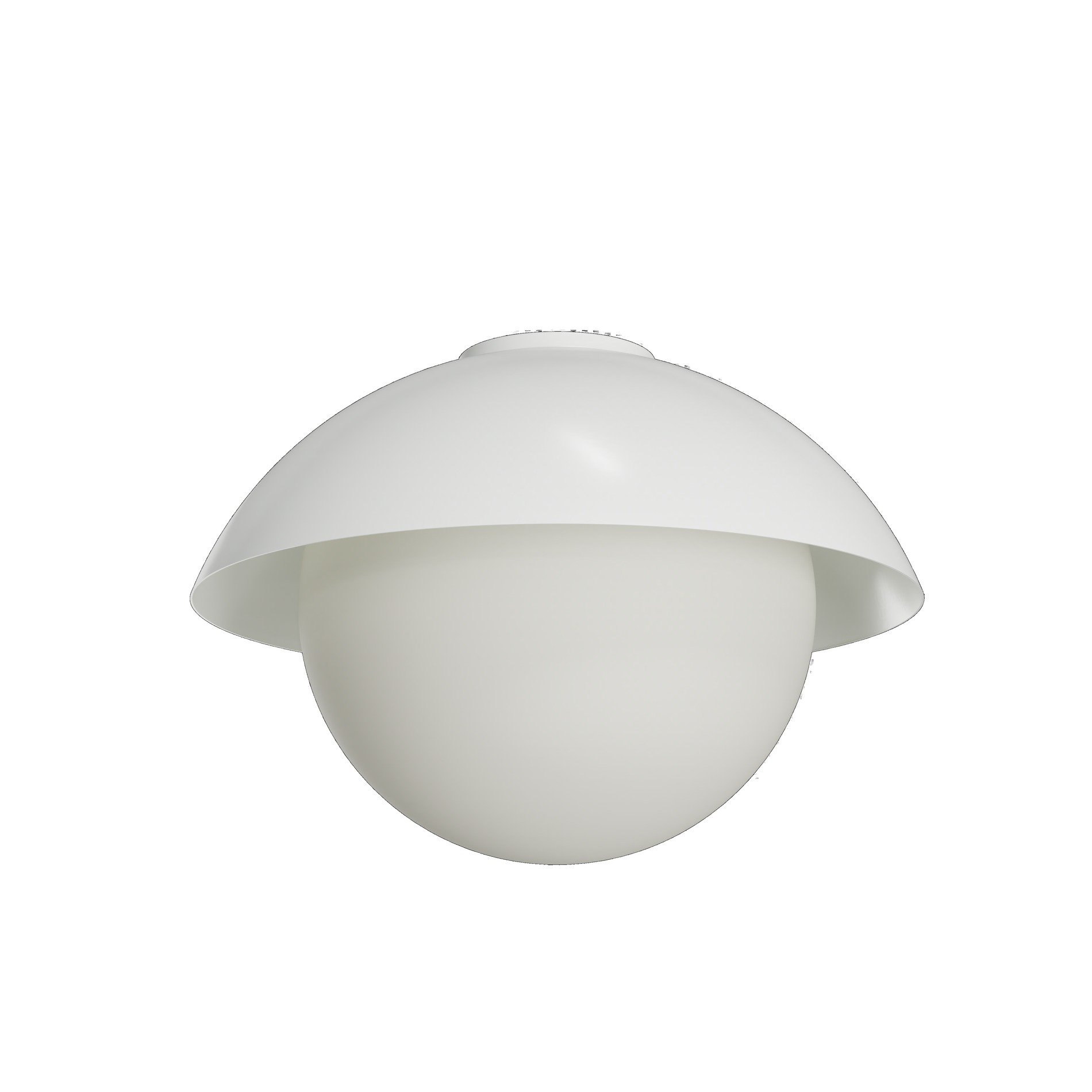 OS LUK60512 LUKIDA 3 stropní/nástěnné skleněné svítidlo bílá IP65 4000 K 27W LED - OSMONT