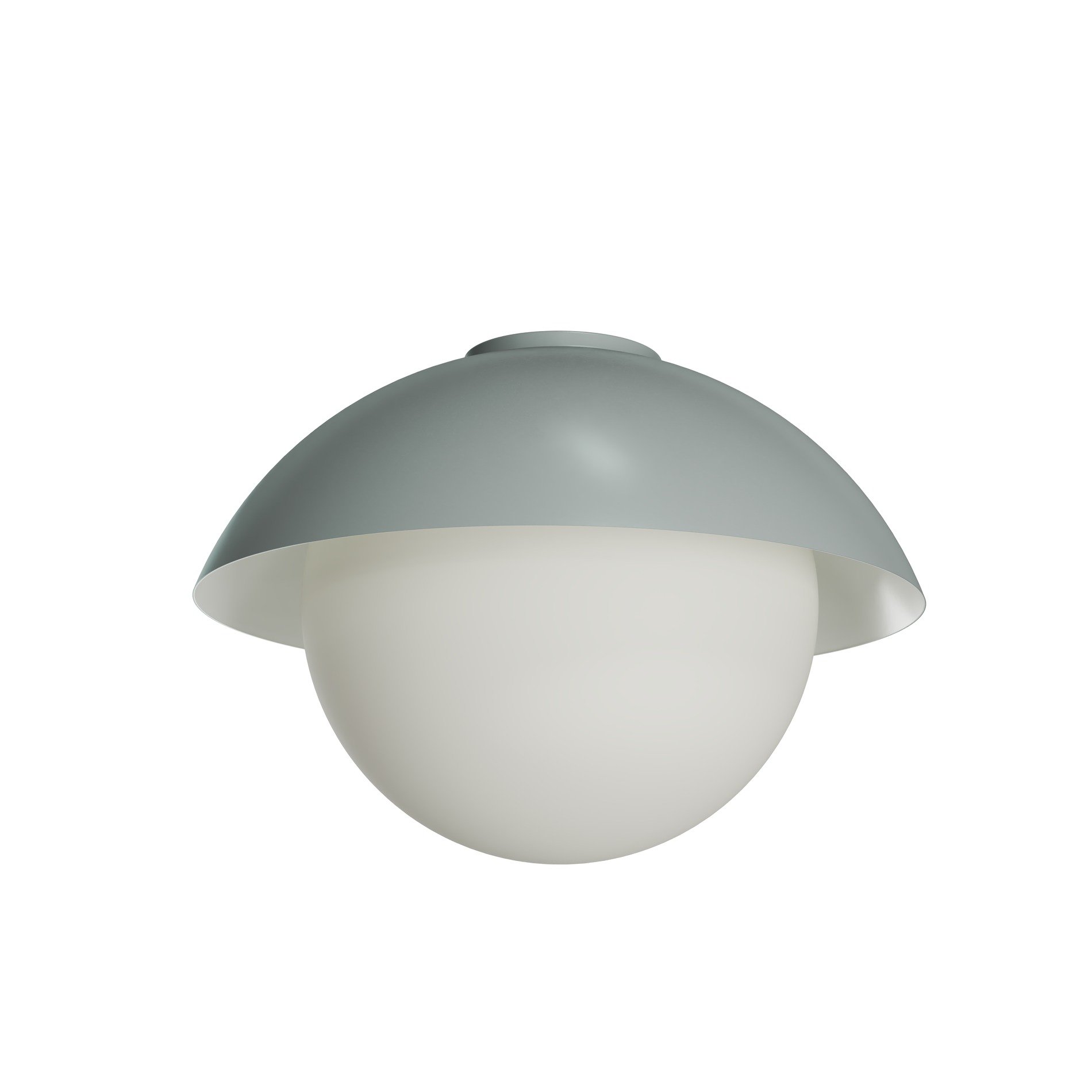 OS LUK60016 LUKIDA 3 stropní/nástěnné skleněné svítidlo šedá / bílá IP65 3000 K 27W LED - OSMONT