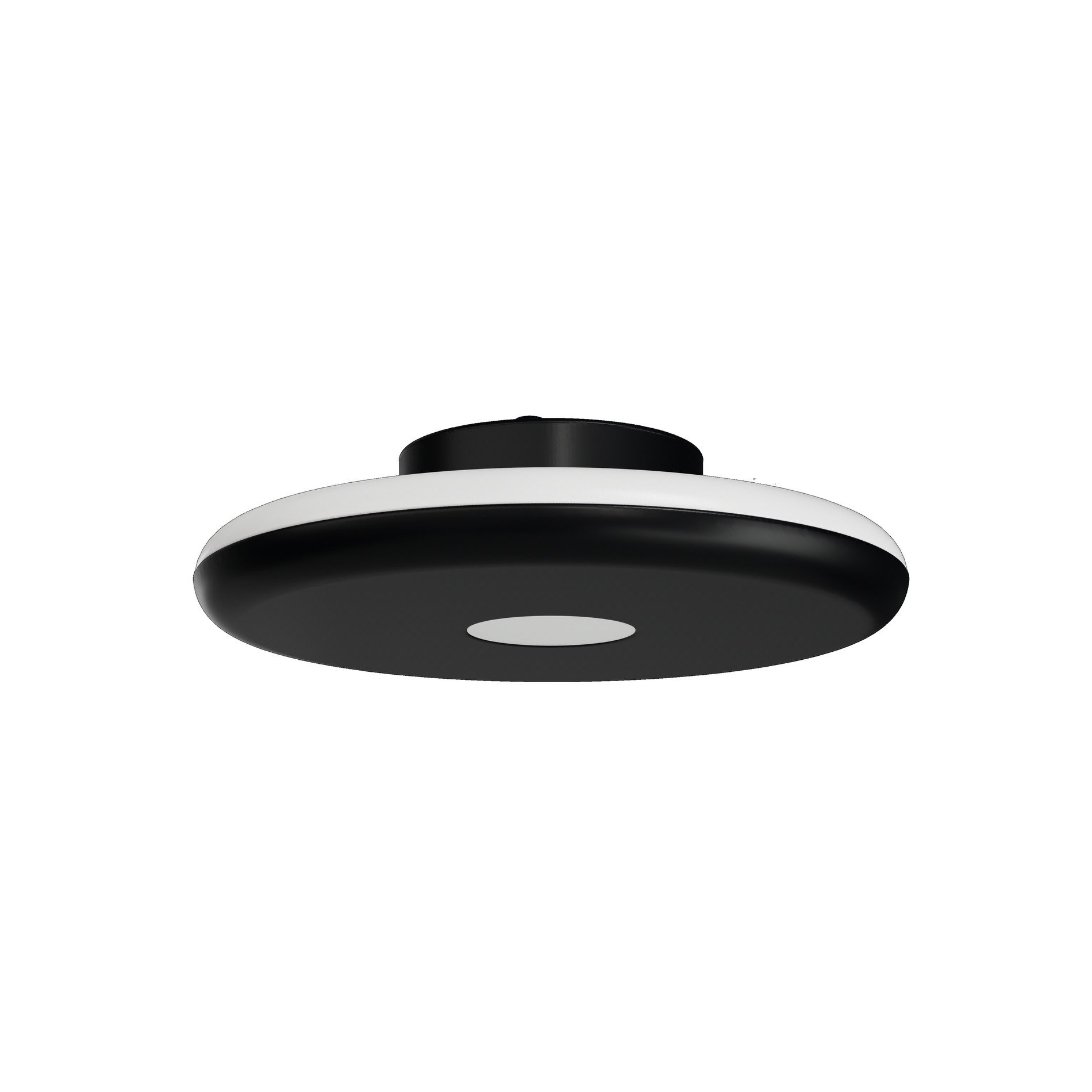 OS ZET60526 ZETA 1 PF stropní/nástěnné plastové svítidlo černá IP40 4000 K 31W LED - OSMONT