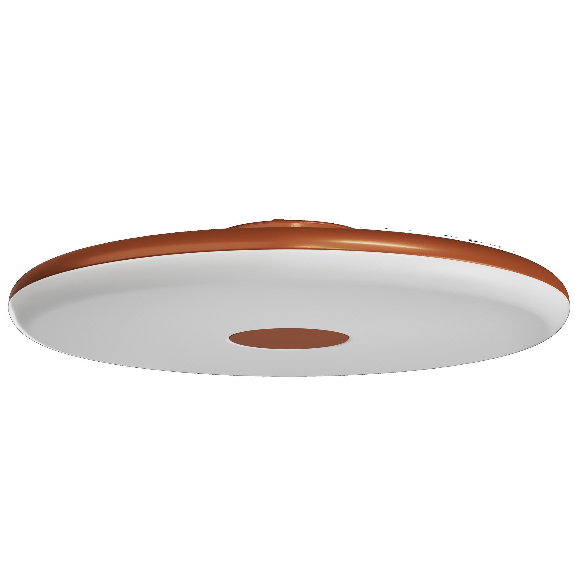 OS ZET60022 ZETA 2 FP stropní/nástěnné plastové svítidlo terakota / bílá IP40 3000 K 38W LED - OSMONT