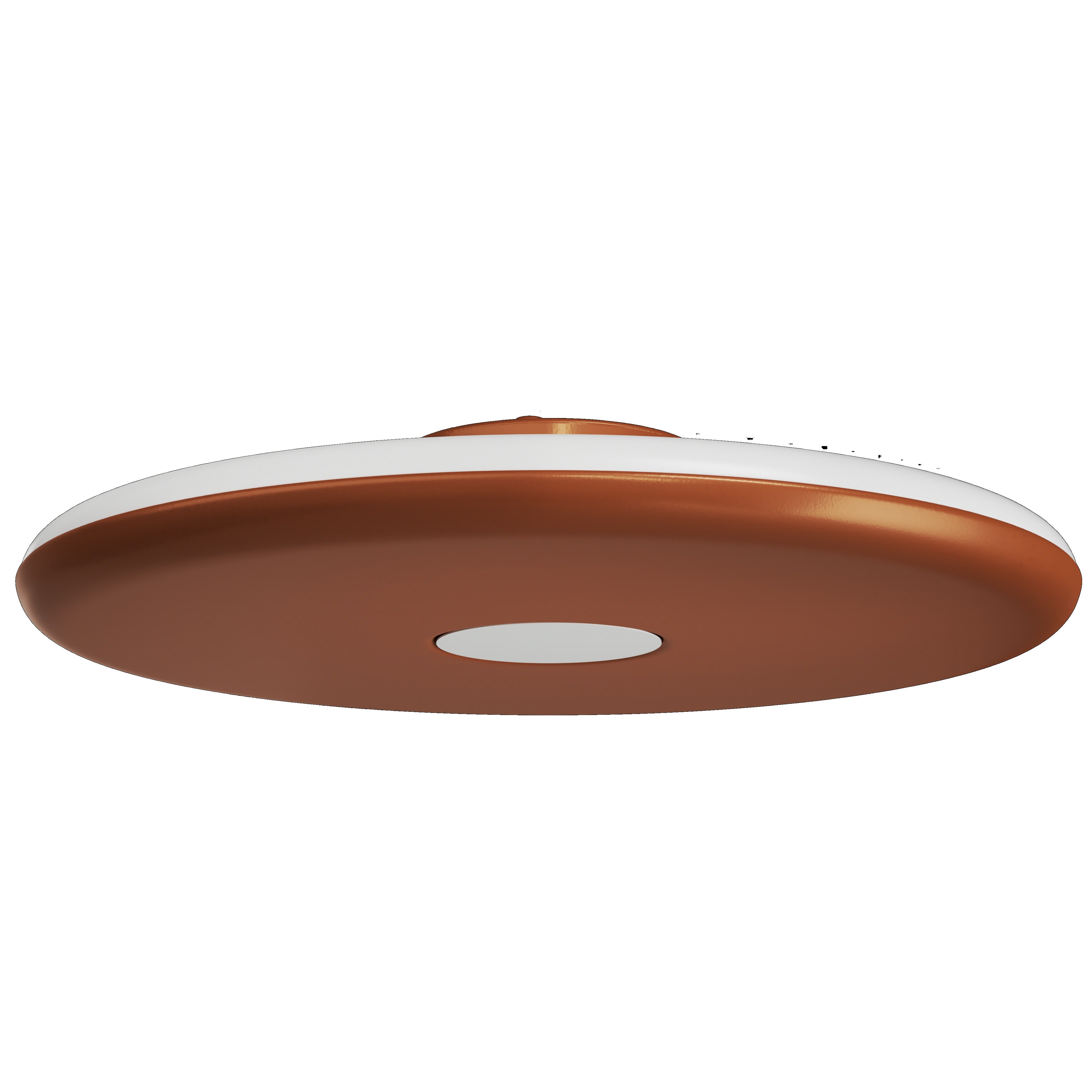 OS ZET60046 ZETA 2 PF stropní/nástěnné plastové svítidlo terakota / bílá IP40 3000 K 38W LED - OSMONT