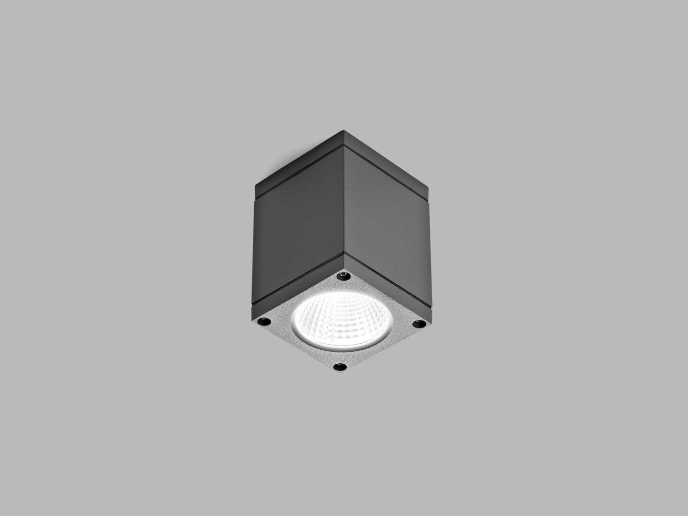 LED2 5130334D LED2 Venkovní stropní svítidlo KUBO, A DALI/PUSH 6W 3000K antracit - LED2 Lighting (obrázek 4)