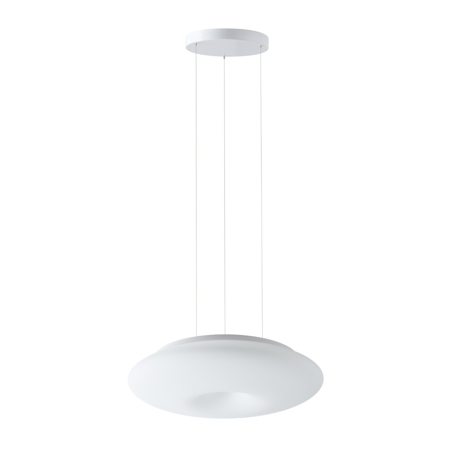 OS SAT73055 SATURN LE2 závěsné skleněné svítidlo bílá IP20 3000 K 31W LED - OSMONT