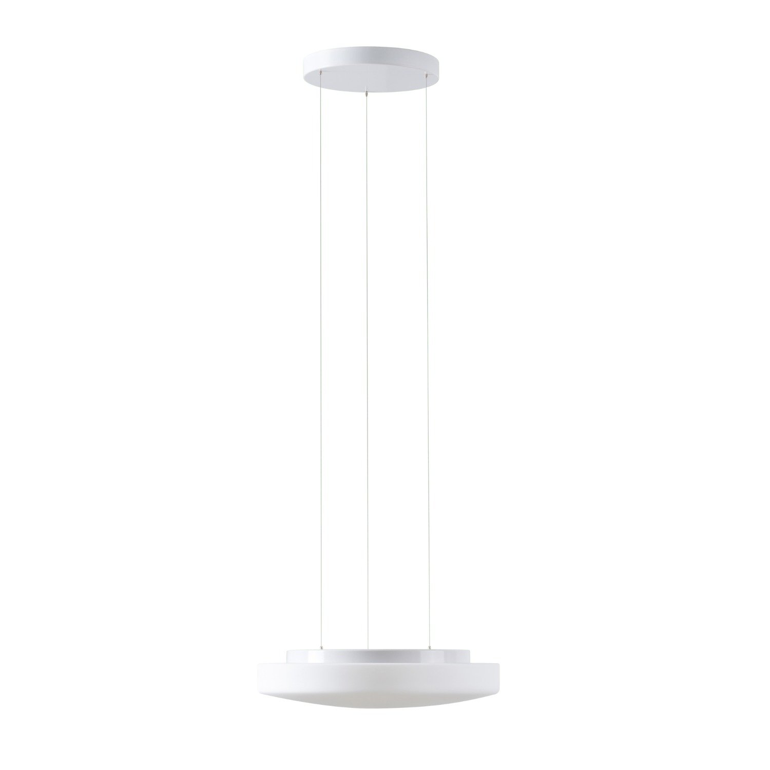 OS EDN73565 EDNA LE5 závěsné skleněné svítidlo bílá IP40 4000 K 24W LED - OSMONT