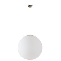 Obrázek pro produkt ADRIA P4 závěsné skleněné svítidlo nerez / bílá IP40 40W E27 HF - OSMONT