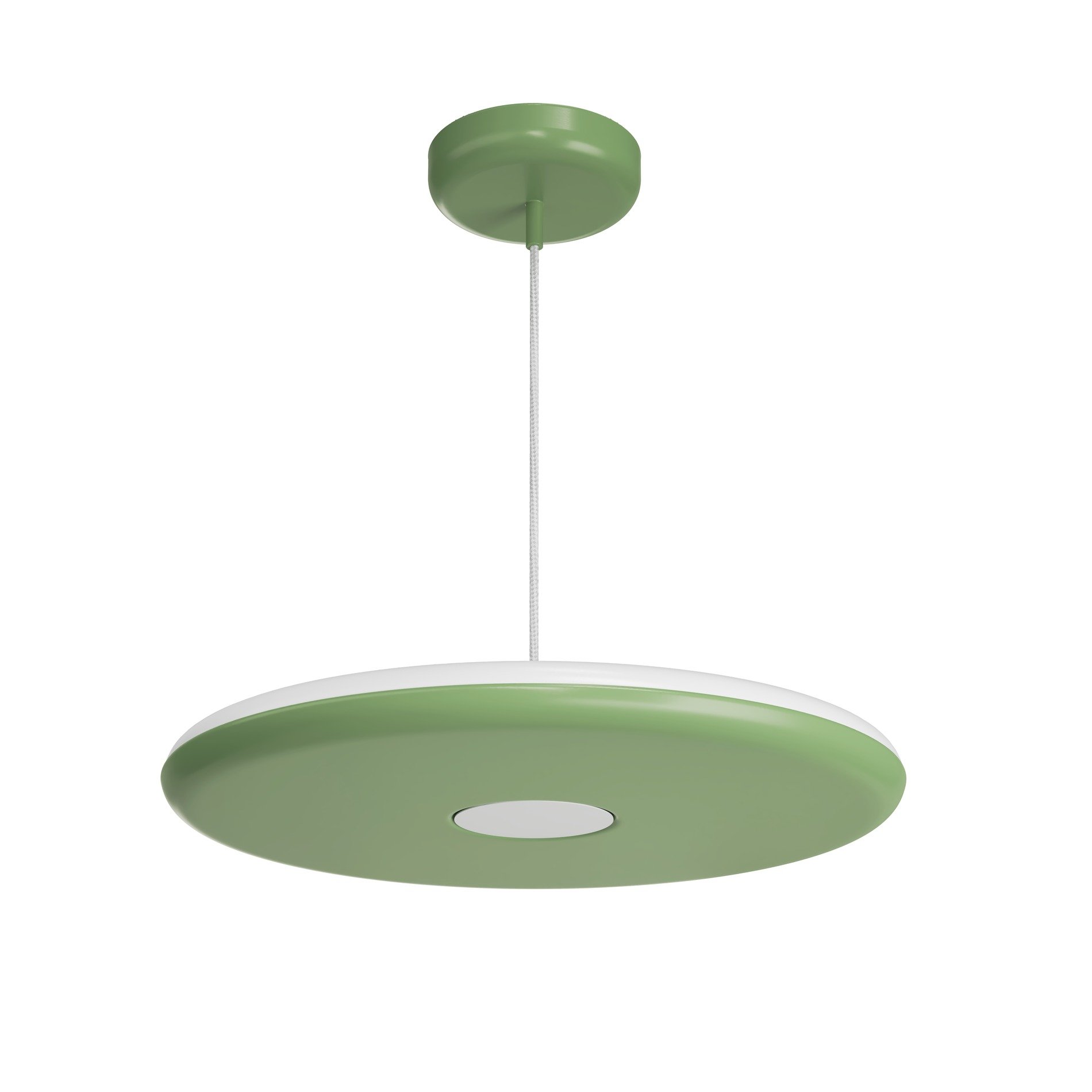 OS ZET60592 ZETA ST2 PF závěsné plastové svítidlo zelená / bílá IP40 4000 K 38W LED - OSMONT