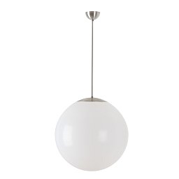 Obrázek pro produkt ISIS P4 PM závěsné plastové svítidlo kartáčovaná nerez / bílá IP40 40W E27 HF - OSMONT