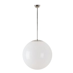 Obrázek pro produkt ISIS P4 PM závěsné plastové svítidlo nerez / bílá IP40 40W E27 HF - OSMONT