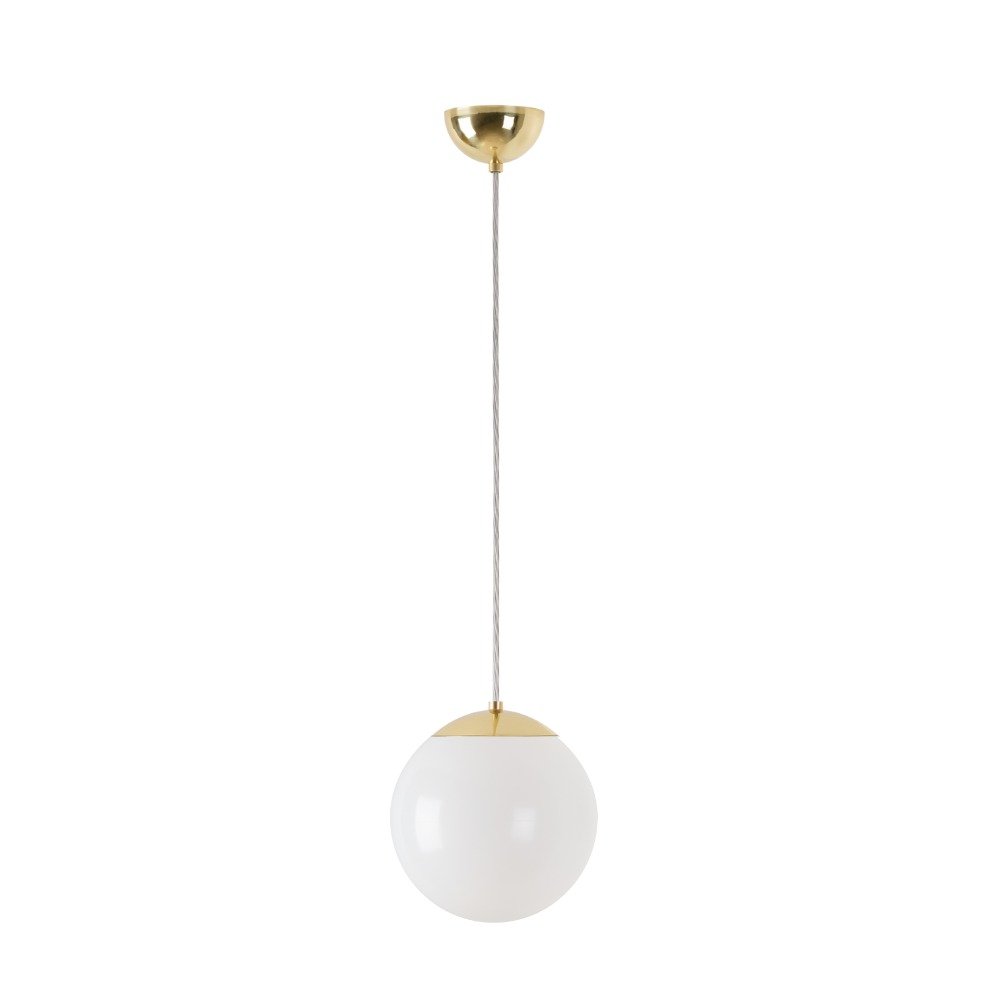 OS ISI72394 ISIS S1 PM závěsné plastové svítidlo mosaz / bílá IP40 3000 K 8W LED - OSMONT