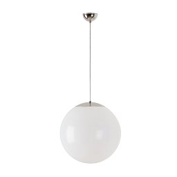 Obrázek pro produkt ISIS S3 PM závěsné plastové svítidlo nerez / bílá IP40 40W E27 HF - OSMONT