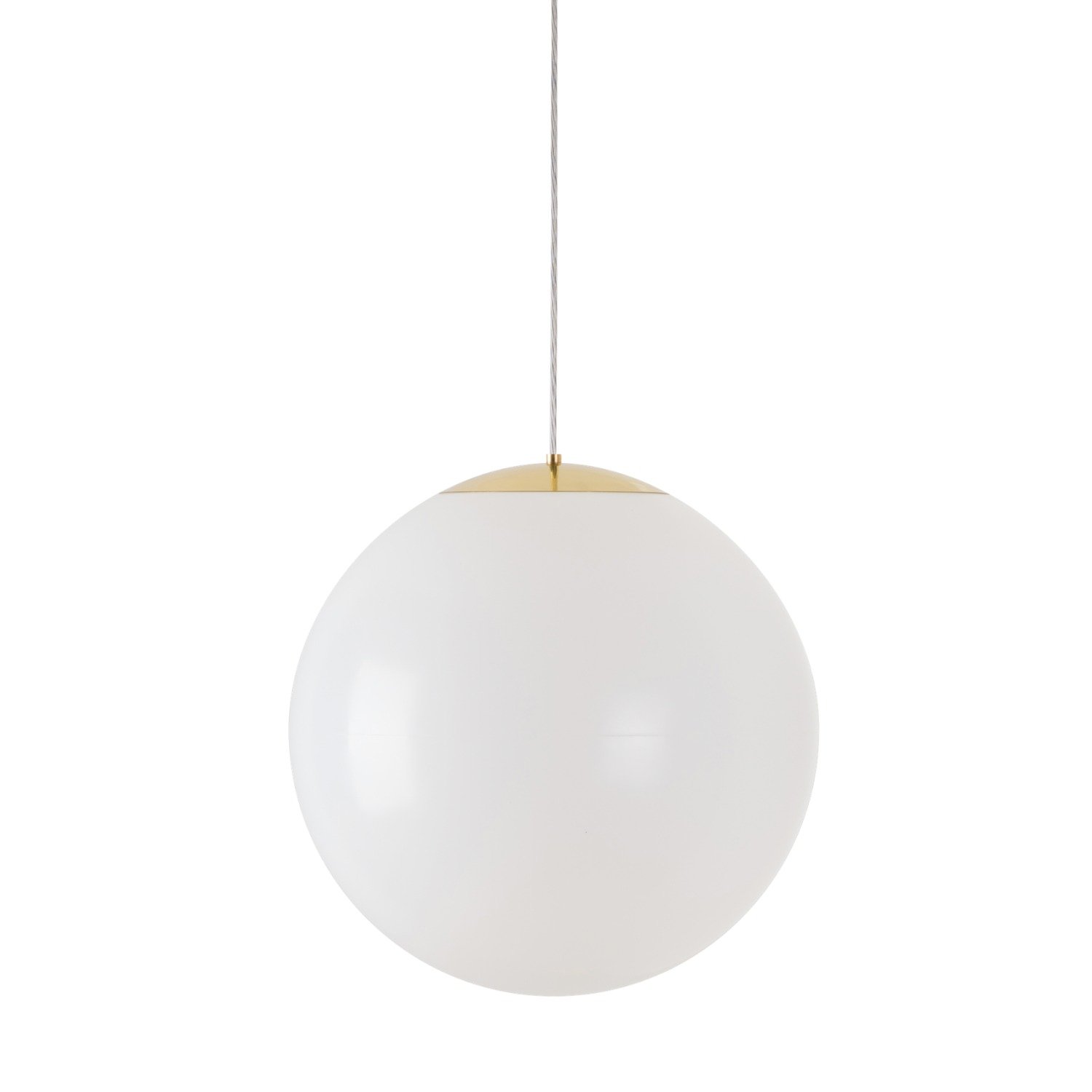 OS ISI63054 ISIS S4 PE HP závěsné plastové svítidlo mosaz / bílá IP40 3000 K 59W LED - OSMONT